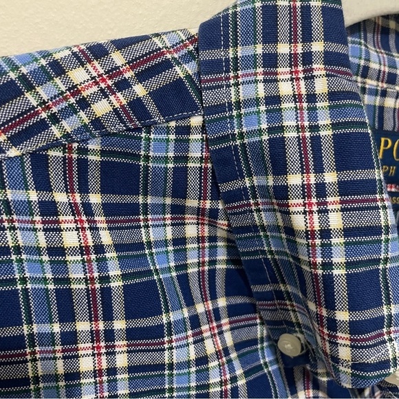 POLO RALPH LAUREN CLASSIC FIT  BUTTON DOWN SHIRT, SIZE LARGE - Picture 4 of 9